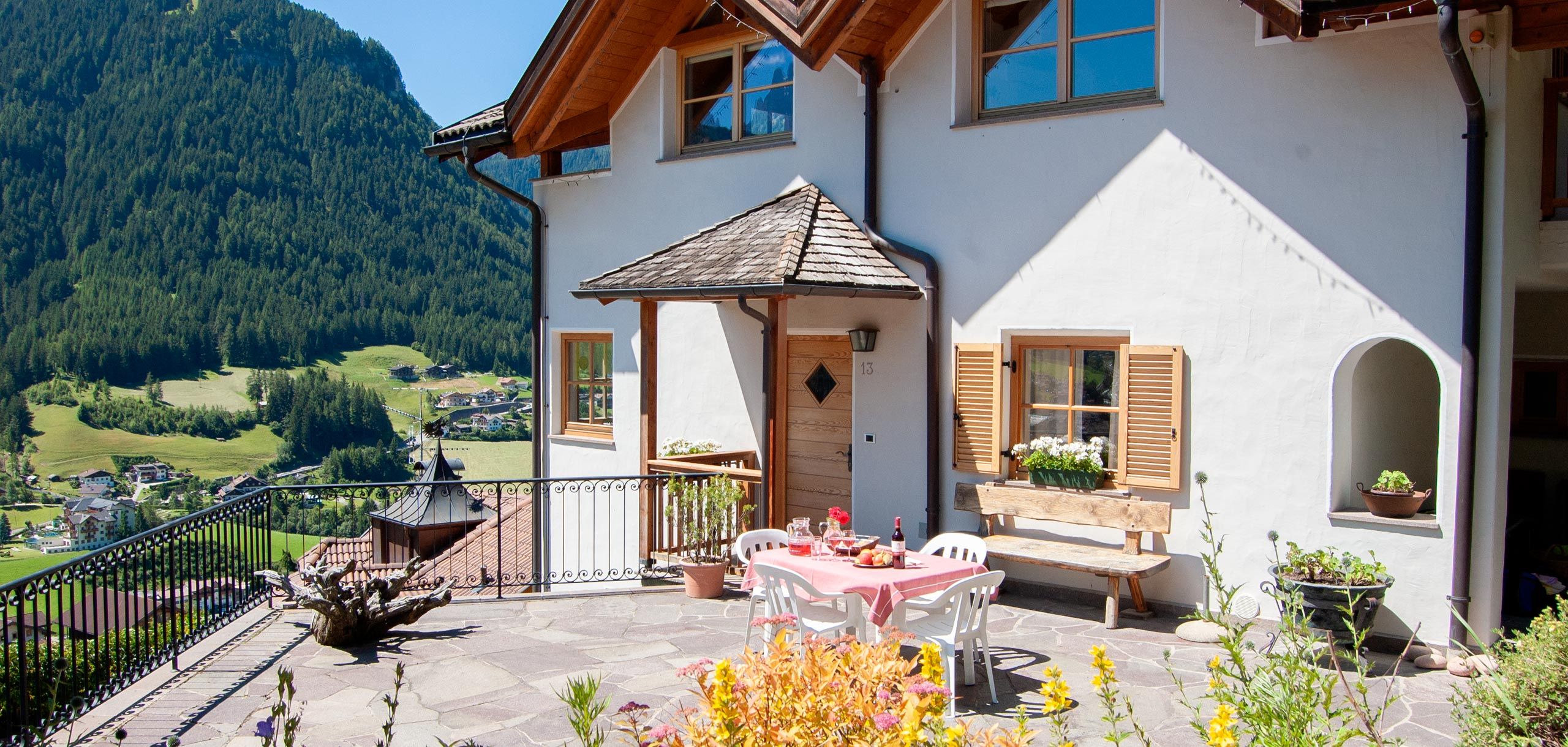 Villa Valtoi die Terrasse